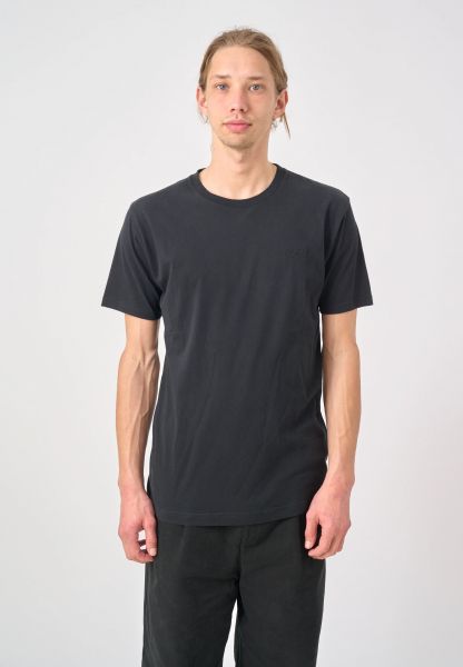 CLEPTOMANICX - LIGULL REGULAR TEE Shirt decadent chocolate