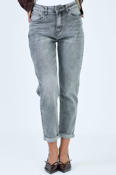 ANA & LUCY - JEANNE MOM FIT Jeans grey