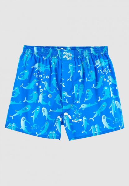 LOUSY LIVING - DOLPHINS Boxershorts oceans