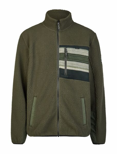 IRIE DAILY - WONDERER TRACK JACKET Jacke night olive