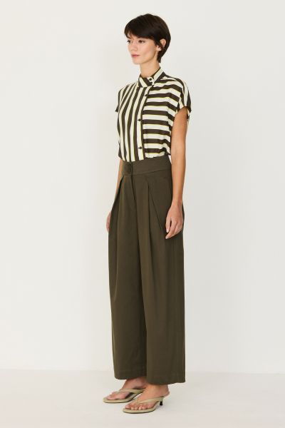 SKFK - EHIARA GOTS TROUSER Hose X9 taupe