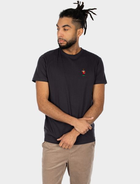 NUTCRAX EMB TEE T-Shirt coal
