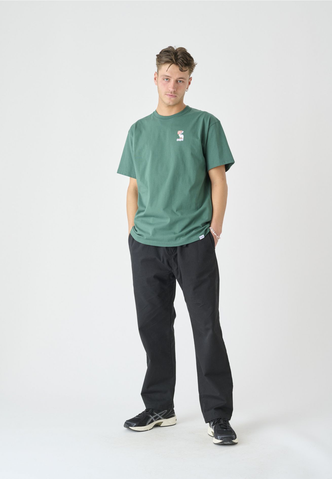 CLEPTOMANICX-PASSENGER-BOXY-TEE-Shirt-evergreen7