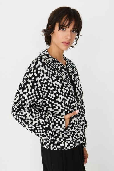 SKFK - GALAR GOTS SWEATER Strickjacke 2N cream