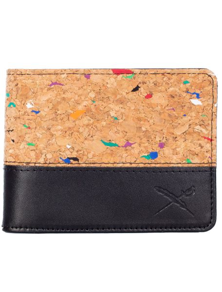 IRIE DAILY - CORK ON WALLET Kork Portemonnaie colored