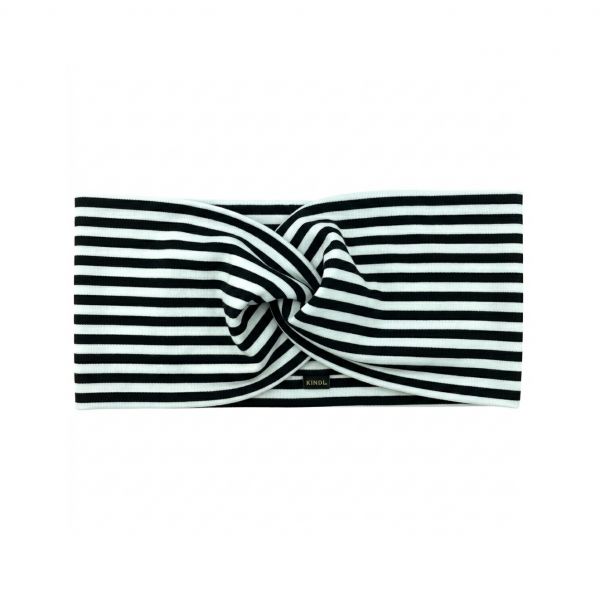 KINDL Wien - MARITIM STRIPES Haarband schwarz weiß