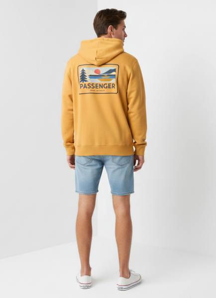 PASSENGER - ROAMER HOODIE Kapuzenpullover- spruce yellow