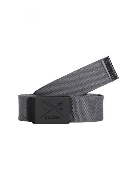 IRIE DAILY - FLAG RUBBER BELT Gürtel anthracite