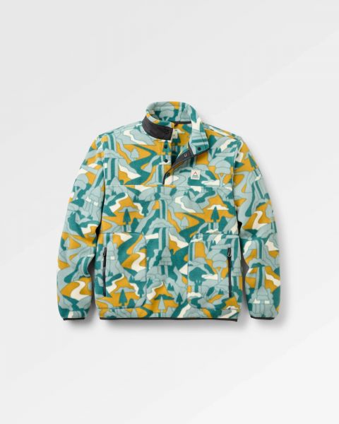 PASSENGER - DUSK POLARTEC FLEECE Pullover deep ocean 