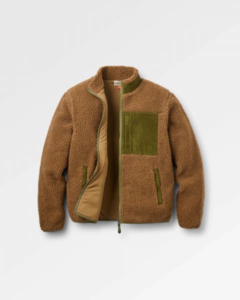 PASSENGER - TREKKER DEEP PILE SHERPA FLEECE Fleecejacke caramel