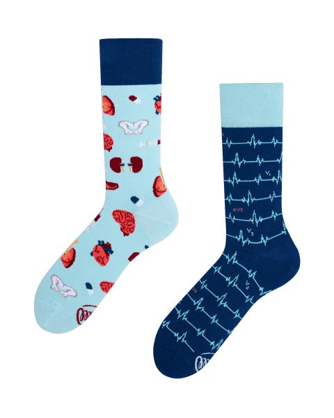 MANYMORNINGS - DR: SOCK Motivsocken Größe 35 - 46