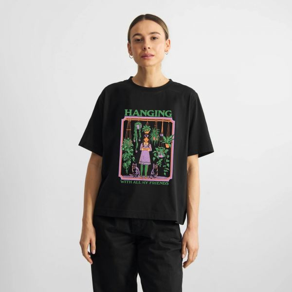DEDICATED - HANGING WITH MY FRIENDS VADSTENA T-SHIRT Shirt black