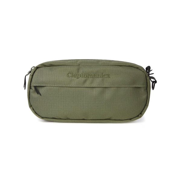 CLEPTOMANICX- HIPBAG TAP S - Tasche dusty olive