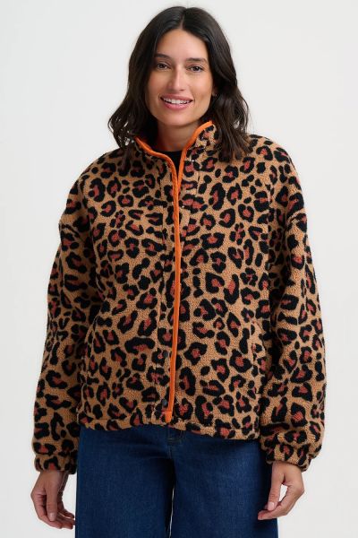 SUGARHILL BRIGHTON - ADRIAN CARDIGAN Strickjacke black wild roses