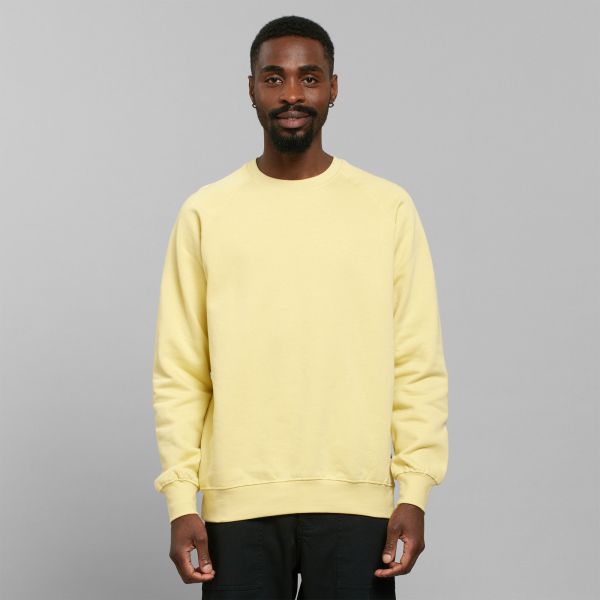 DEDICATED - BASE MALMOE Sweatshirt dusty yellow