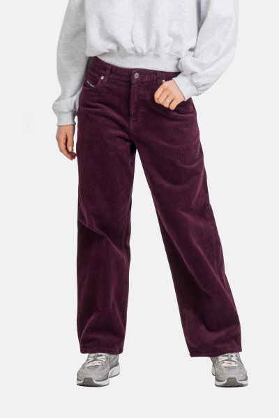 REELL - CHLOÈ BAGGY Hose burgundy cord