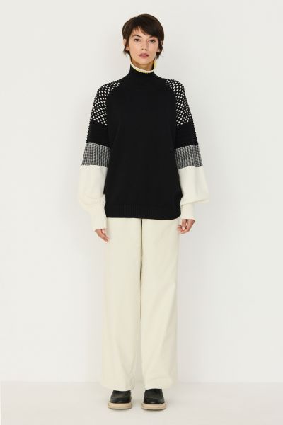 SKFK - LEIANE GOTS Pullover 2N black