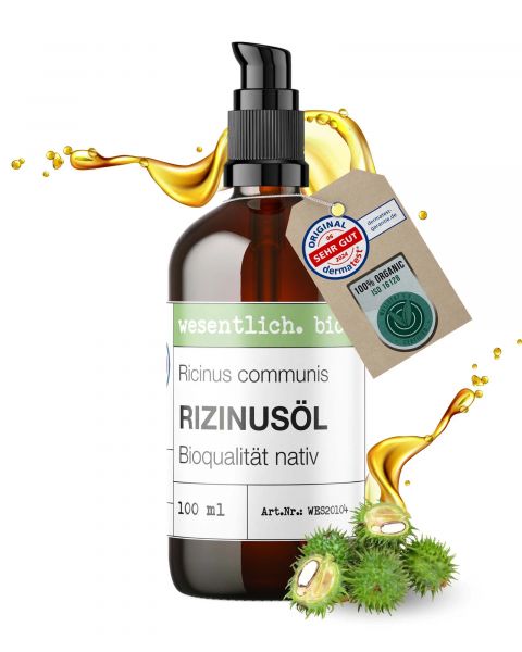 WESENTLICH. - Rizinusöl BIO kaltgepresst - 100ml