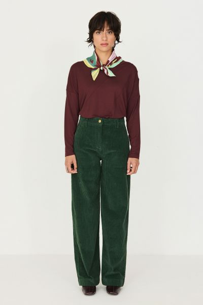 SKFK - LEARTZA TROUSER GOTS Hose G9 dark green