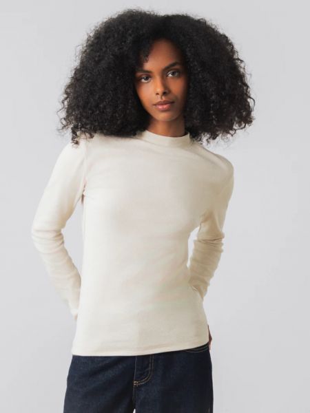 HONEST BASICS - TAMI LONG MOCK Longsleeve birch