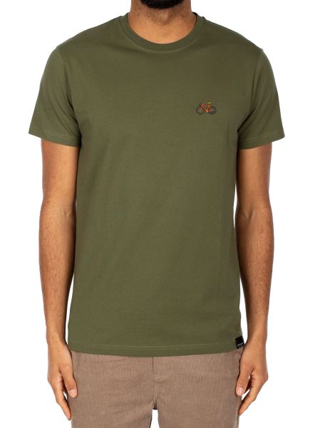 IRIE DAILY - PEACERIDE EMB TEE T-Shirt d olive