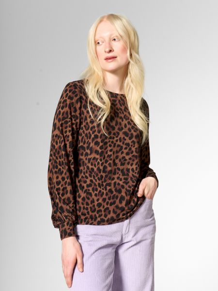MADEMOISELLE YEYE - DRIFT FLAIR TOP GOTS SWEATER Pullover - mini stripes black and white