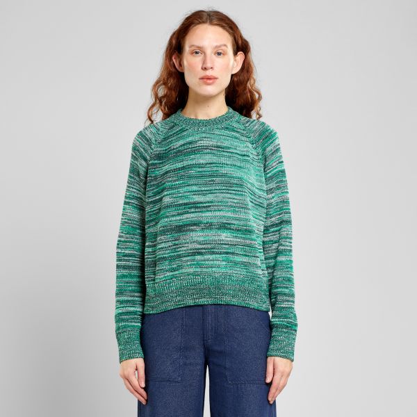 DEDICATED - HUSIE TY SWEATER Pullover green