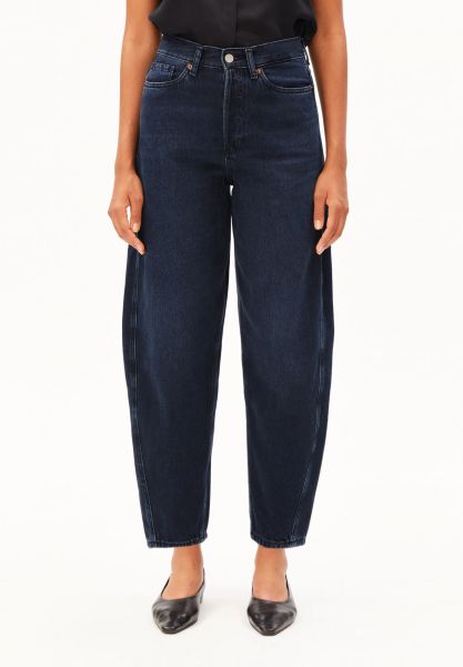 ARMEDANGELS - BAARLY HIGH WAIST Barrel Jeans fluid ink