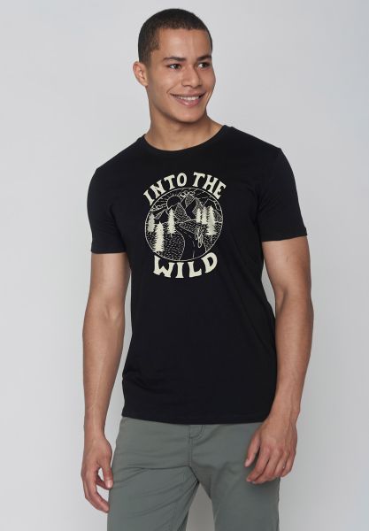 GREENBOMB - NATURE WILD BIKE Guide T-Shirt black