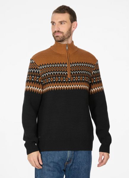 RAGWEAR - NORWAIAN Strickpullover black