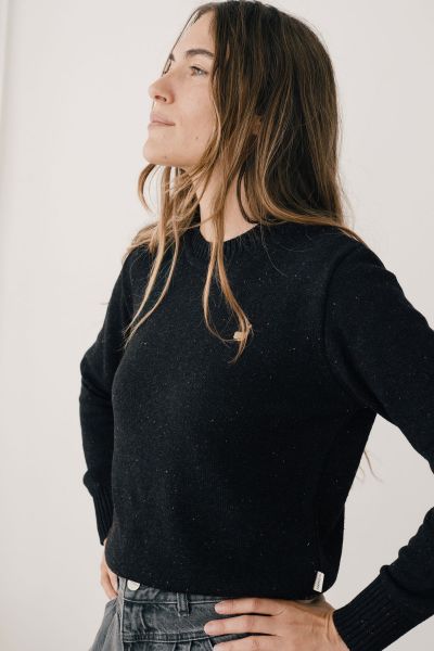 TWOTHIRDS - WANDO Pullover - black multicolor naps