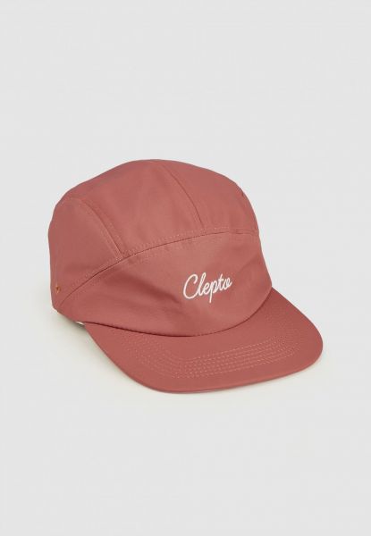 CLEPTOMANICX - 5-PANEL WASH Cap faded rose