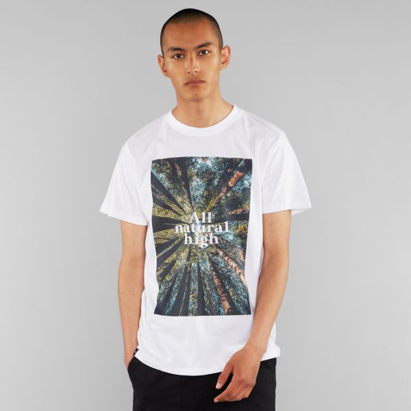 DEDICATED - ALL NATURE STOCKHOLM T-Shirt white