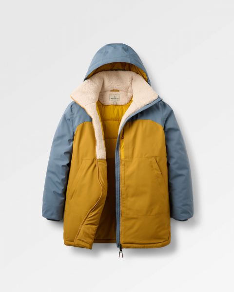 PASSENGER - LUMI COLOR BLOCK PARKA Winterparka dusty olive