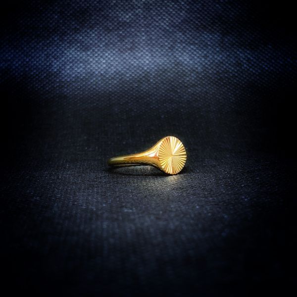 BAZOU - SONNE Ring gold