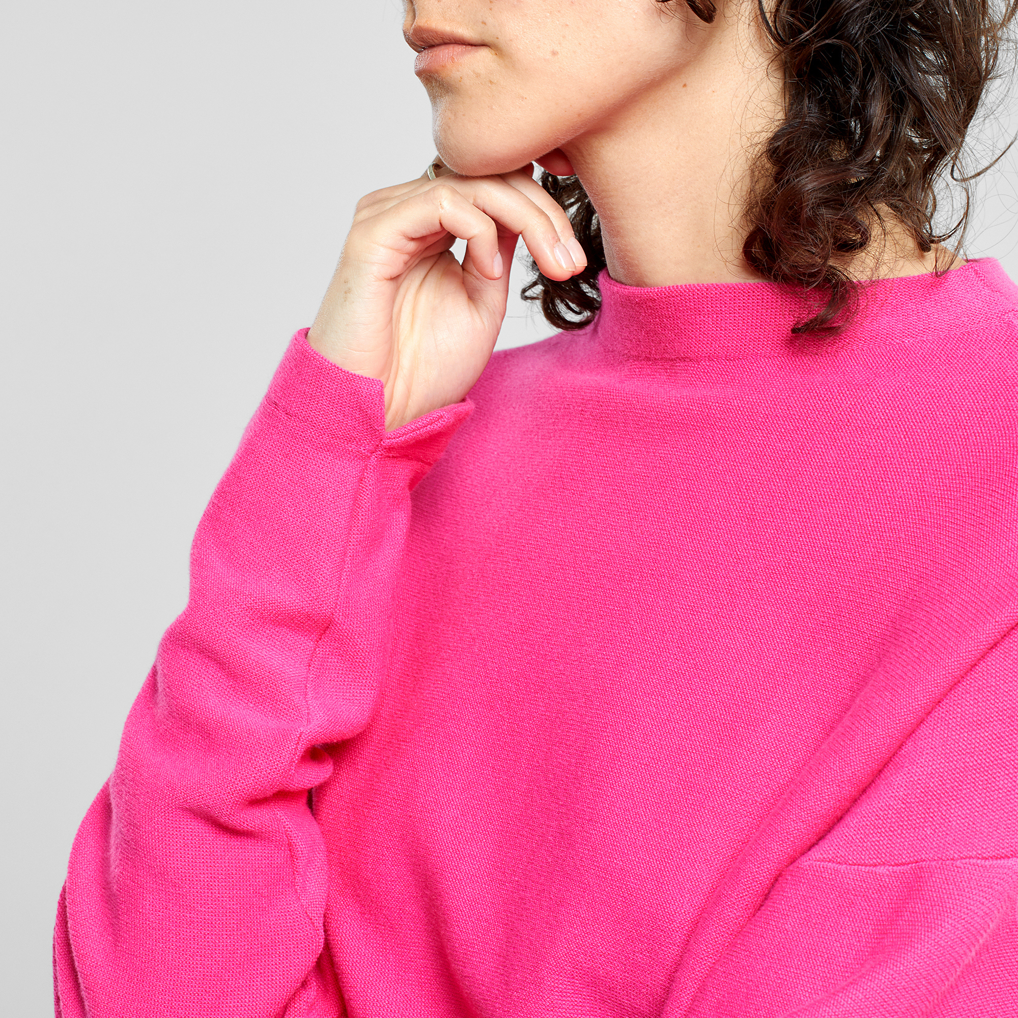DEDICATED-HEDE-SWEATER-Pullover-fuchsia-pink1