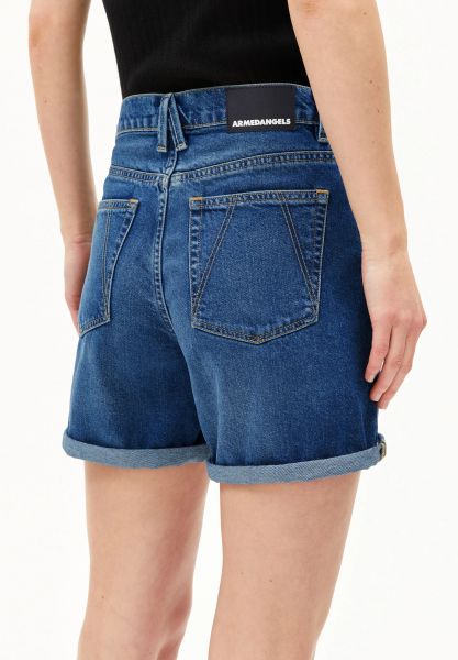 ARMEDANGELS - SHEAARI Jeansshort wavy blue