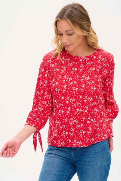SUGARHILL BRIGHTON - ROMILLY SHIRT Bluse red star meadow