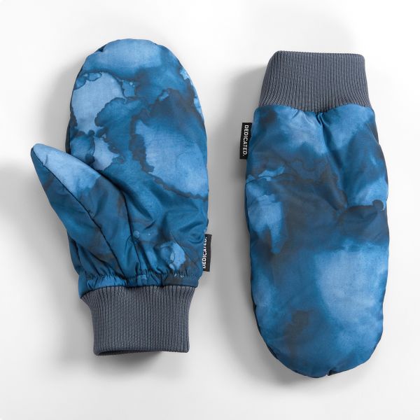 DEDICATED - RITSEM GLOVES Handschuhe abstract ink blue
