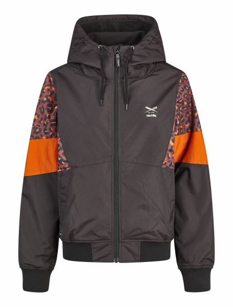 IRIEDAILY - BLOTCHY JACKET Jacke black rust 