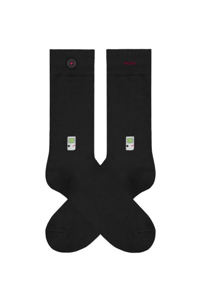 A-DAM - GAMEBOY Socken black