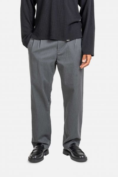 REELL - BOWIE CHINO Hose mid grey cottonwool