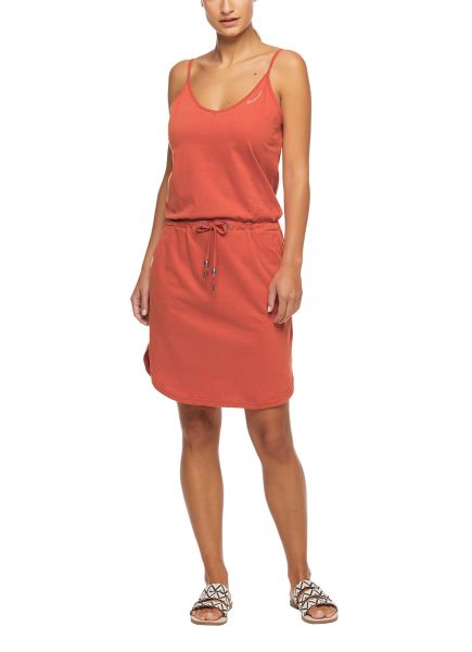 RAGWEAR - CAIPIRI ORGANIC DRESS Kleid terracotta