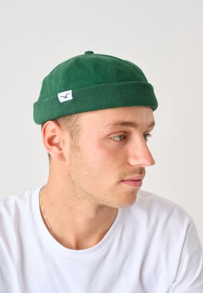 CLEPTOMANICX - BRIMLESS CAP Mütze evergreen