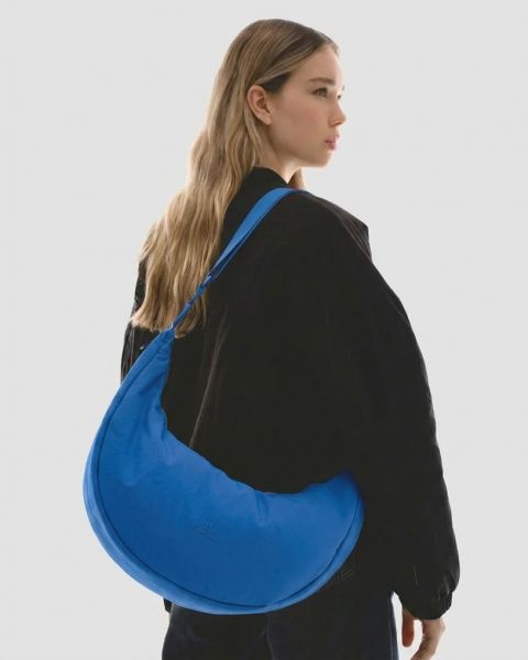 JOHNNY URBAN - LOU HALF MOON BAG LARGE Tasche blue 