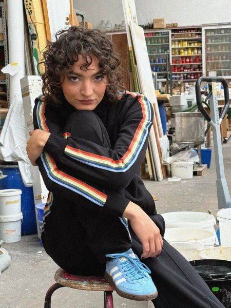 MADEMOISELLE YEYE - RAINBOW LOVER JACKET Jacke - black