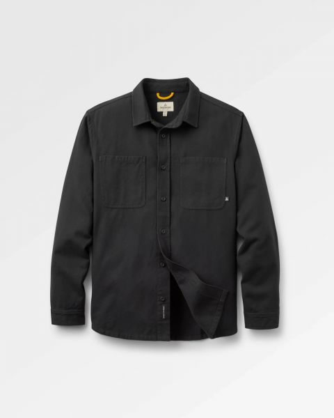 PASSENGER - BACKCOUNTRY FLANNEL SHIRT Hemd black