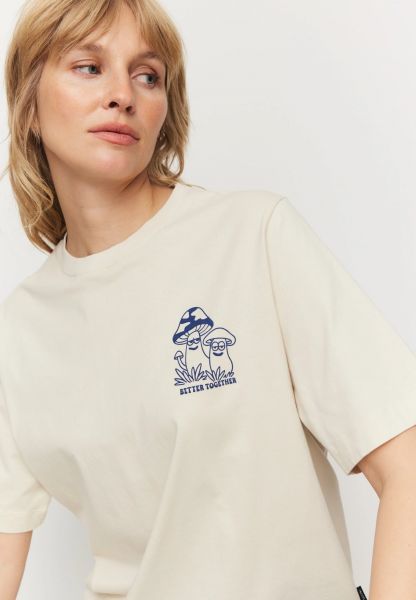 RECOLUTION - AZOLLA BETTER TOGETHER GOTS Shirt arctic white