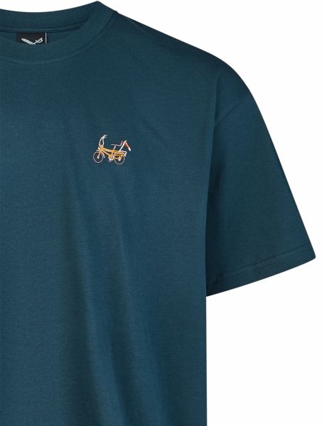 IRIE DAILY - BONACYCLE TEE T-Shirt dark orion