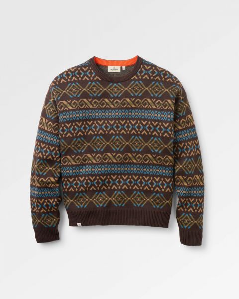PASSENGER - HORNBEAM KNITTED JUMPER Pullover espresso